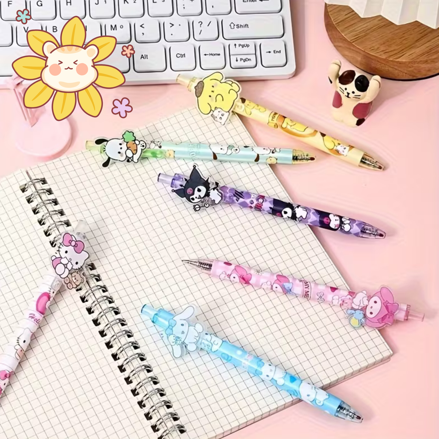 Caneta Gel Kawaii Sanrio 0.5mm