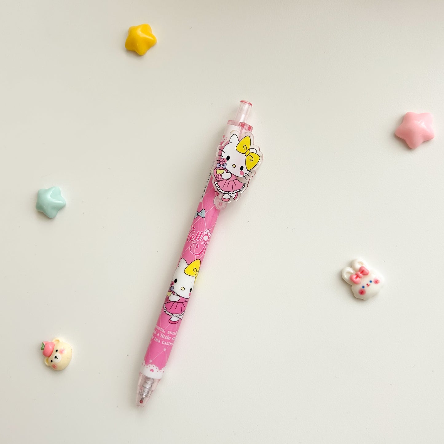 Caneta Retrátil Hello Kitty Kawaii 0.5mm
